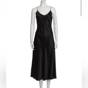 Dannijo 100% Silk Midi Slip Dress Elegant Formal